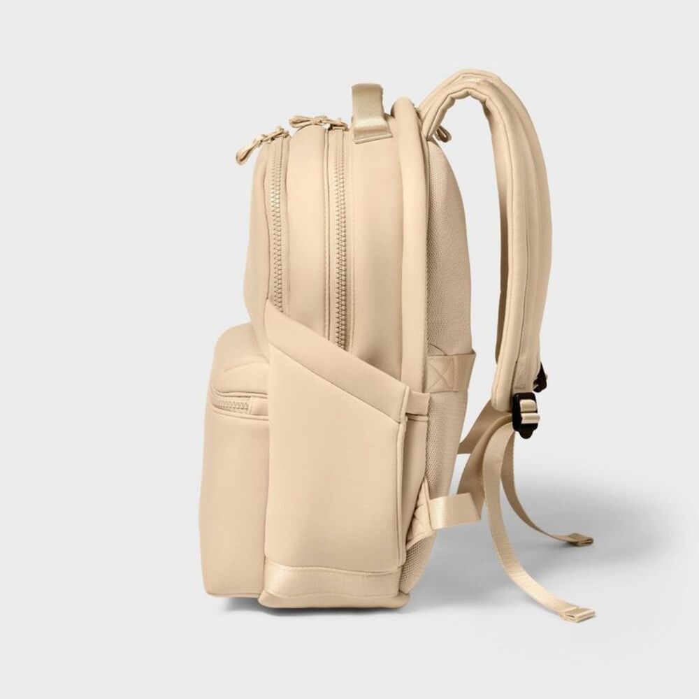 14L Faux Neoprene Backpack - All In Motion Cream - Picture 4 of 4